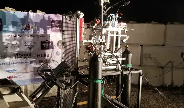 GAR-E hot-fire attempt on November 19, 2023
