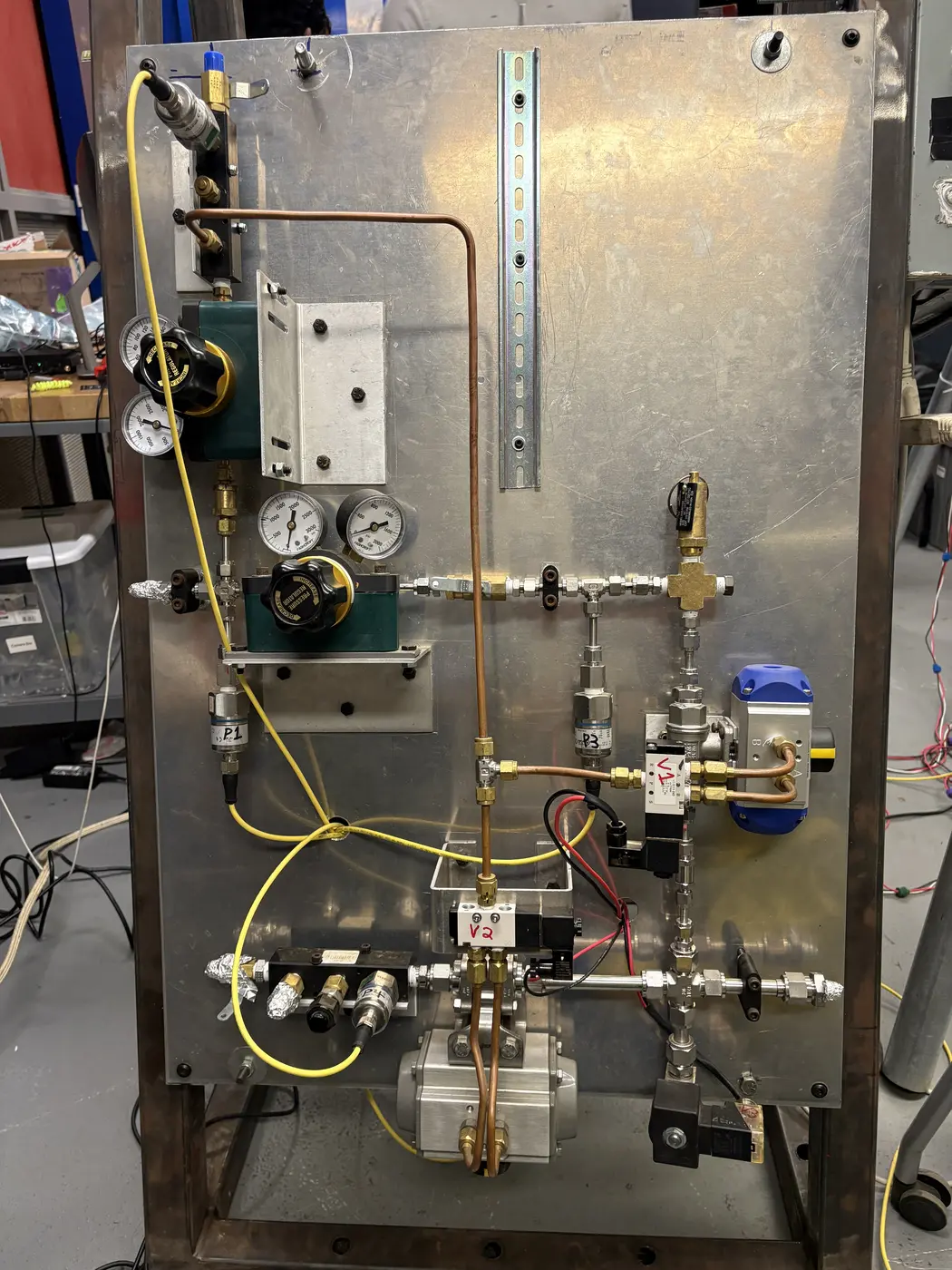 SPRINT propulsion ground-support equipment and feed-system plumbing
