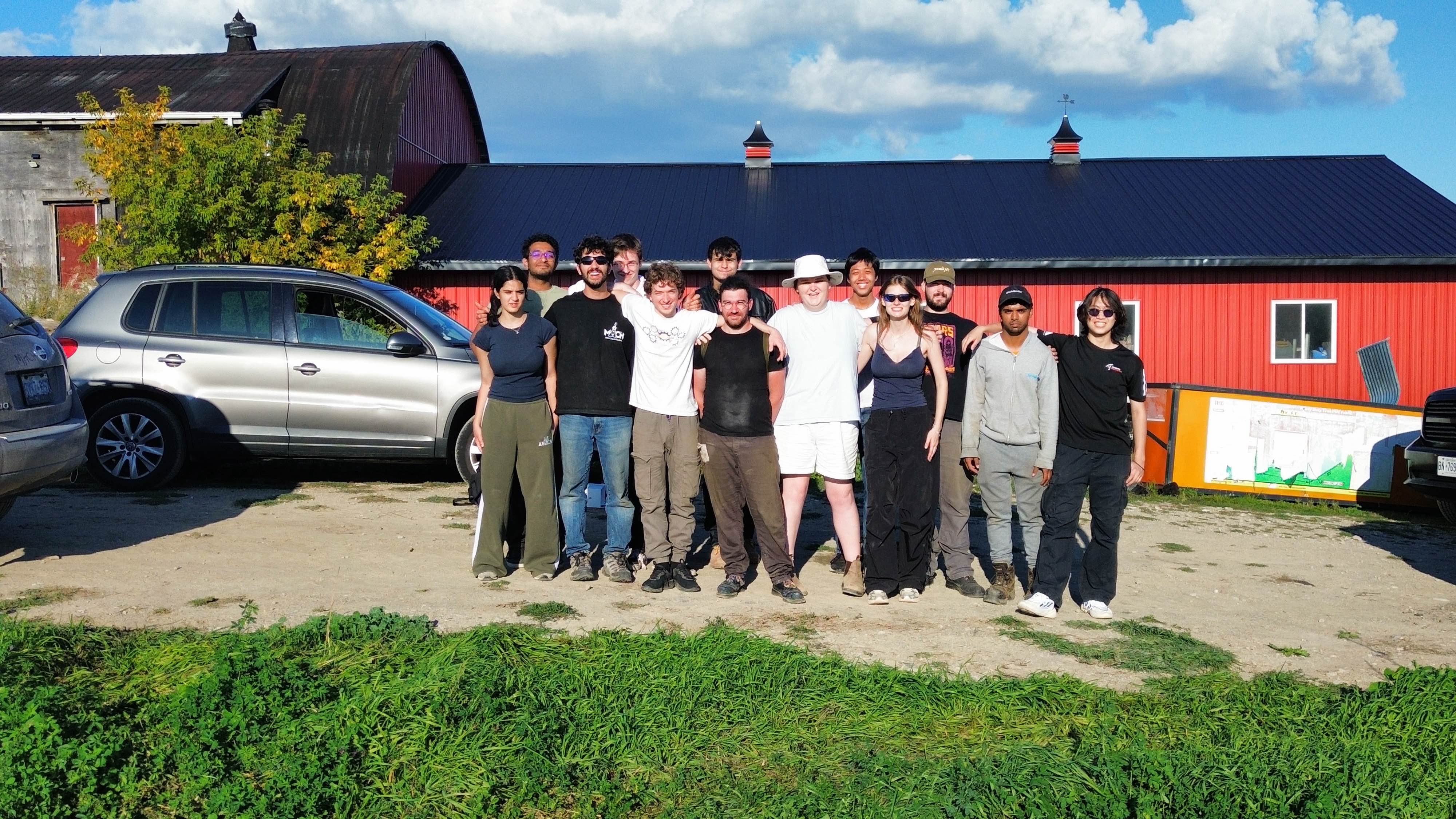 SPRINT Team at September Hot Fire Test