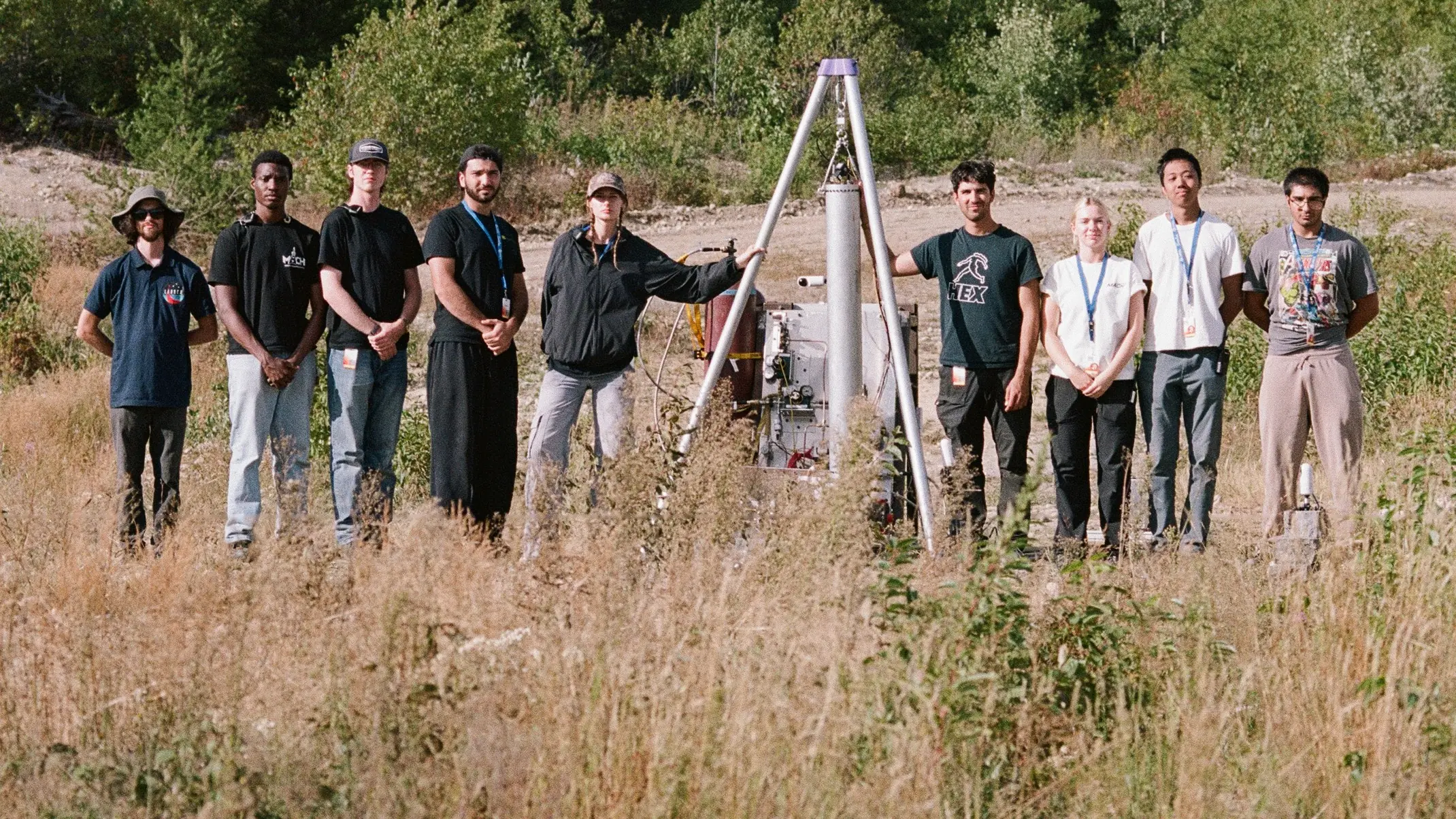 Seraphina team at the Launch Canada 2026 relight test
